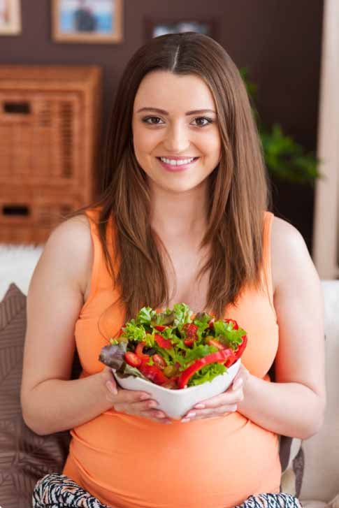 Nutrition for fetal growth month by month